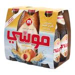 موسي شراب شعير غير كحولي بنكهة الخوخ ٦ × ٣٣٠ مل
