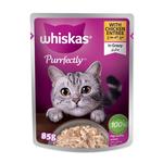 Whiskas Purrfectly Cat Food Chicken Entrée in Gravy, 85g
