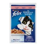 Purina Felix Cat Food Salmon In Jelly 85g