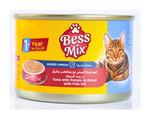 Bessmix Cat Food Tuna with Potato Gravy 155g