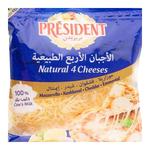 بريزيدنت الاجبان الاربع الطبيعية 400 جم