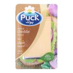 Puck Natural Cheddar Cheese Slices 150g