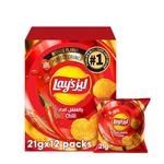 Lay’s Potato Chips Chili 12x21g