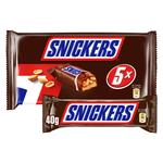 Snickers Chocolate Original Bar Pack of 5, 40g