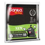 Sanita Bio Tie Bags 55 Gallons / 15pcs