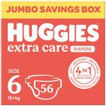 Huggies Diapers Extra Care Size 6 Jumbo Box 56pcs