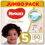 Huggies Diapers Extra Care Size (5 Extra Large) Jumbo Pack 60pcs