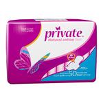 Private Maxi Pads Super 50 Pads
