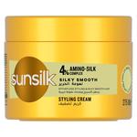 SUNSILK  Styling Cream,  Silky Smooth, for instantly stronger and touchably smoother hair, 275ml