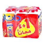 داناو عصير البرتقال والموز والفراولة مع الحليب ٦ × ١٨٠ مل