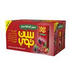 سن توب عصير توت مشكل عبوة متعددة 18×180مل