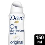 Dove Deodorant Spray Original 0% 150ml