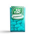 Tic Tac Spearmint Flavoured Mints, On-the-Go Refreshment, 18g