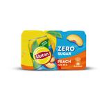 Lipton Ice Tea Peach Can Zero Sugar 6x320ml