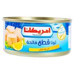 أمريكانا تونة قطع خفيفة بزيت نباتي 170 جرام