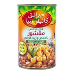 حدائق كاليفورنيا فول بالحمص وزيت الزيتون 450 جم