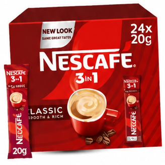 Nescafe My Cup Stick 3 in 1 Coffee 24 x 20g