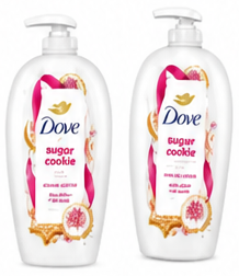 Dove Sugar Cookie Limited Edition Hand Wash,  Rich Cleanser  with Sweet Cookie Fragrance,   450ml
