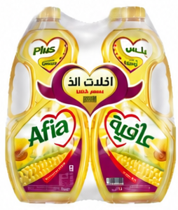 Afia Omega Corn Oil 2 x 1.5 L