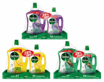 Dettol Multipurpose Cleaner 3L and 1.8L