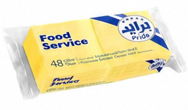 Pride Cheddar Cheese Slices 800g