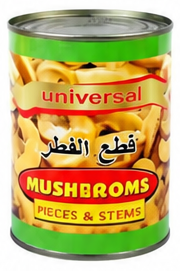 Universal Mushroom Piece & Stems 400g