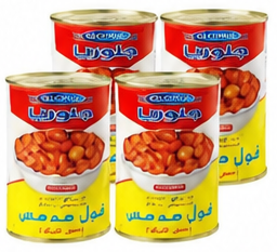 جلوريا فول مدمس ٤٠٠ جرام ٤ حبة