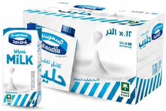 Saudia Milk Full Fat Value Offer 12x1l