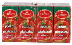 كراون معجون طماطم ٨*١٣٥ جرام