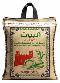 Al Bayt XXL Golden Sella Long Grain Basmati Rice 5kg