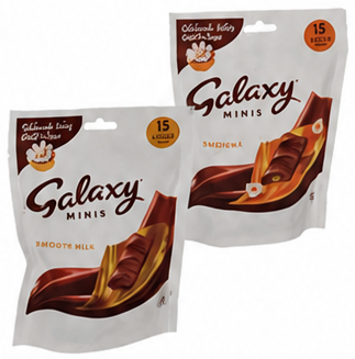 Galaxy Hazelnut Minis 137.5g