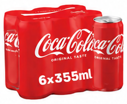 Coca Cola Can Original 6x355ml