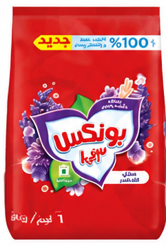 بونكس مسحوق غسيل 3 في 1 ازرق تنظيف ومنعش 6 كيلو