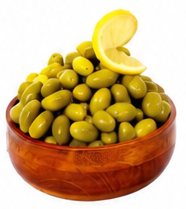 Jordanian Green Olives 100 Grams