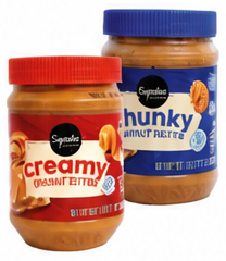 Signature Select Chunky or Creamy Peanut Butter 793 Grams