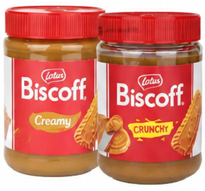 Lotus Biscoff Spread Creamy 400g | Crunchy 380g