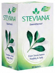 Steviana Sweetener 50 Sachets 125g