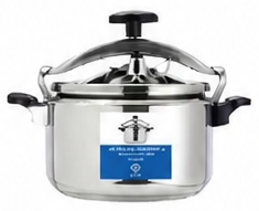Saif Plus Aluminum Pressure Cooker 9L