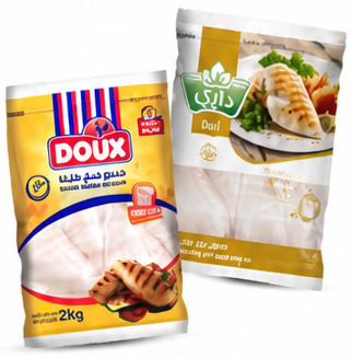 Doux Dari Frozen Tender Chicken Breast 2kg