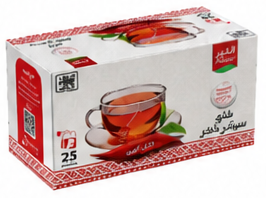 الخير شاي اسود 2جم 25 ظرف