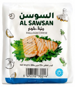 Alsawsan Halloumi Cheese Full Fat 225g