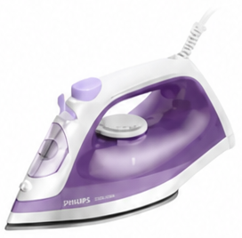 Dst2010/26--Philips 2000 Series Steam Iron Up To 25g/Min Continuous Steam For Crease Removal 4 Steam Settings To Tackle Creases On All Fabrics Non-Stick Soleplate For Easy And Fast Gliding Lightweight For Quick And Easy Ironing 250 Ml Water Tank Pcs