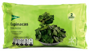 El Corte Ingles Spinach Cut in 2 Portions 400 GR
