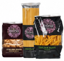 Biona Organic White Spaghetti | Penne | Whole Grain Fusilli 500gr
