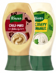 Knorr Creamy Mayonnaise Regular | Chilli-Mayo 240ml