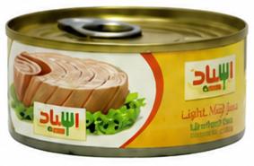 إسناد لحم تونا خفيف بزيت النباتي 185 جرام