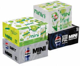 Pepsi Diet / Zero / 7UP Sugar Free / Mirinda Citrus Zero 12x150 ml