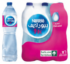 مياه نستله بيور لايف ٦ × ١.٥ لتر