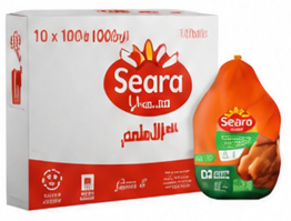 Seara Frozen Whole Chicken 10×1000g