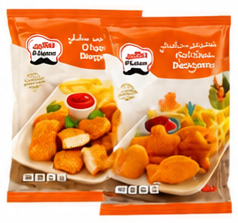الكبير دجاج ناجتس عادي أو كرازي ٧٥٠ جرام